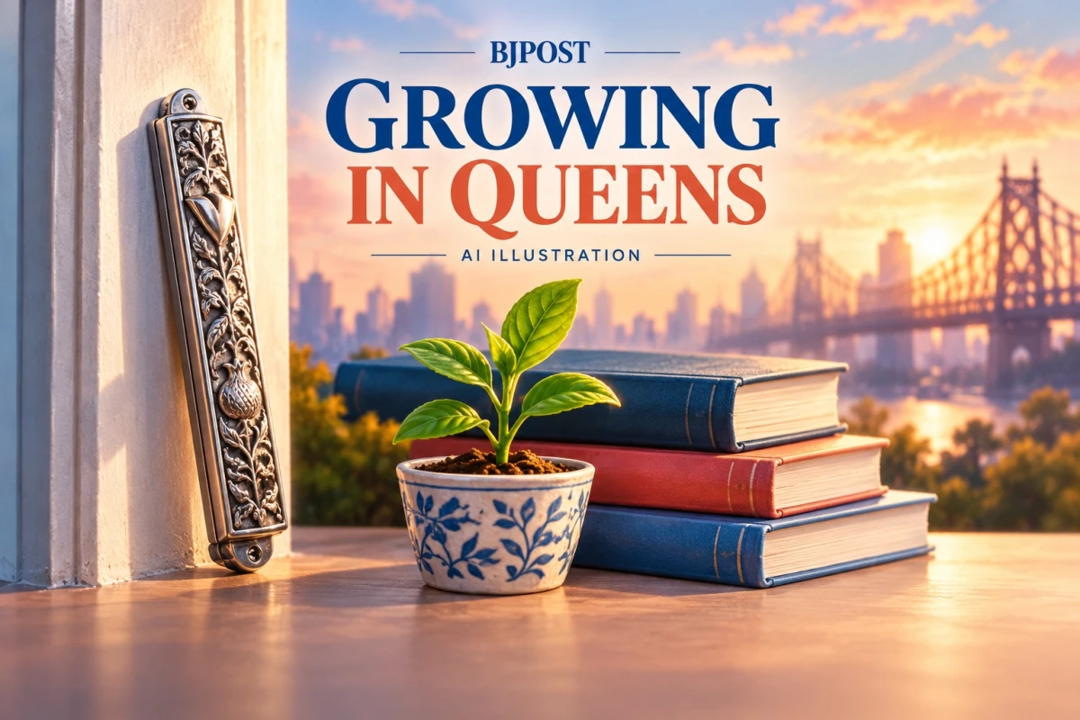 Ganeinu Academy Dedicates New Three-Story Queens Campus With a Giant Mezuzah