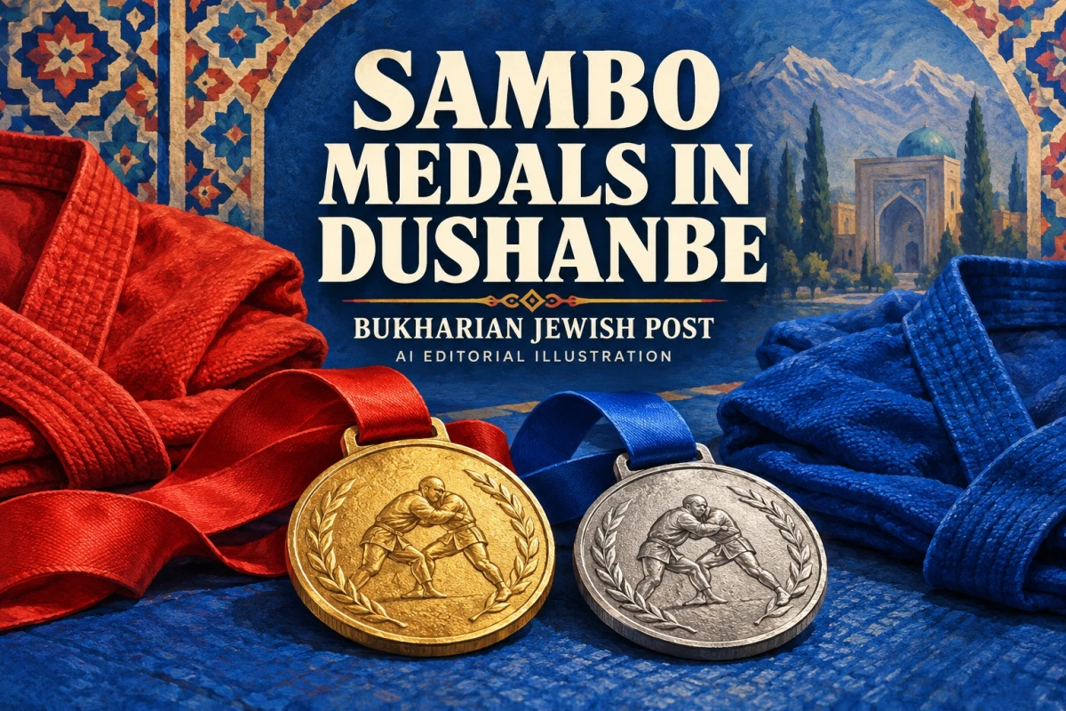 Bukharian Coach Edik Paltielov Guides Israeli Sambo Sisters to Medals in Dushanbe