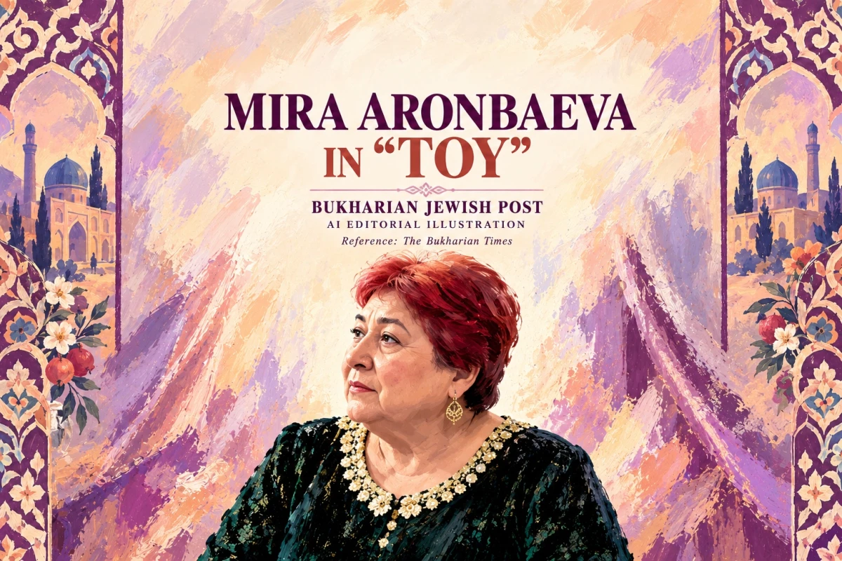 Bukharian Community Stage Actress Mira Aronbaeva Cast in Short Film About a Samarkand Caregiver