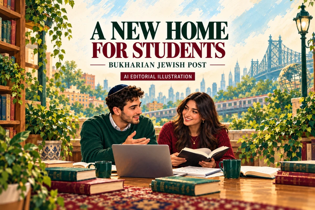 Queens Hillel Opens Jamaica Student Hub Serving More Than 1,000 Bukharian Collegians