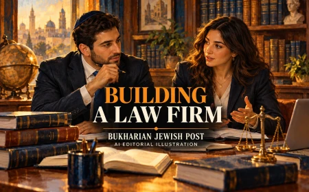 Bukharian Attorneys Brief Law Students on Building Personal-Injury Firms at Hofstra