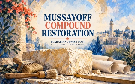 Inside the Restoration of the Mussayoff Compound, a Bukharian Family Landmark on Jaffa Road