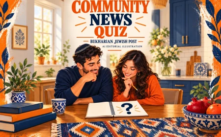 Quiz: How Closely Did You Follow This Week’s Bukharian Community News?