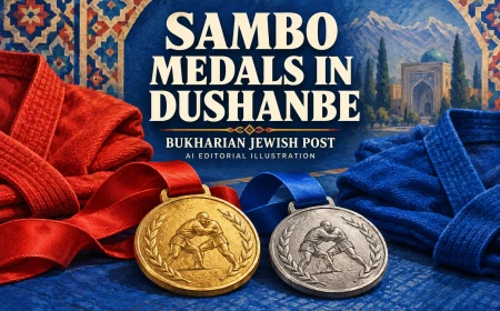 Bukharian Coach Edik Paltielov Guides Israeli Sambo Sisters to Medals in Dushanbe